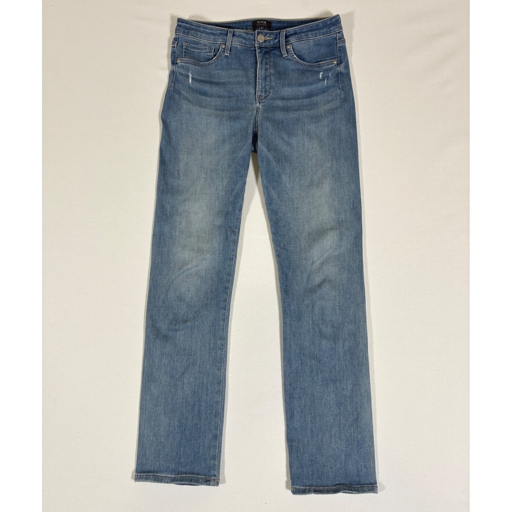 NYDJ Sheri Slim Jeans Womens 6 Angel Light Wash Lift Tuck MSHDSS8702